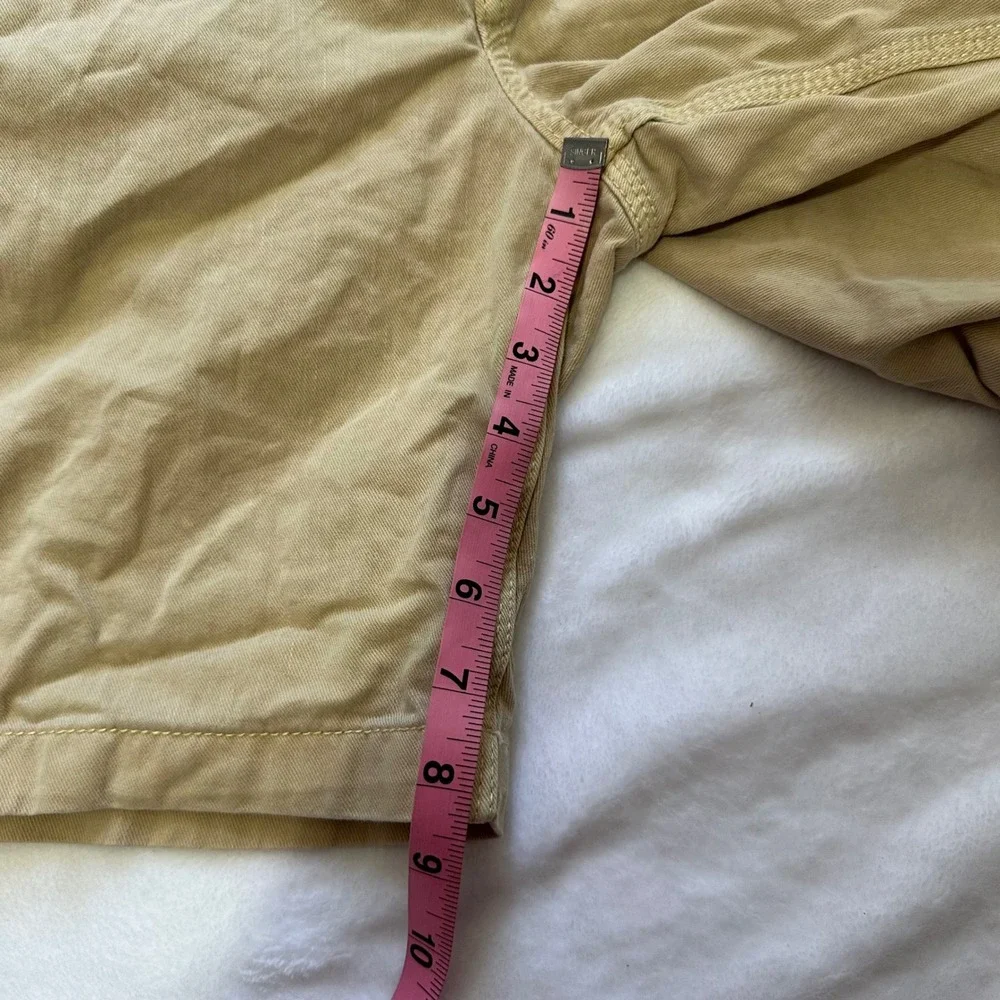 Men's Banana Republic chino shorts Size 31 Tan surplus twill shorts